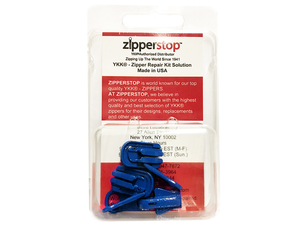 3 Pulls YKK Kit #5 Molded Reversible Fancy Pulls Vislon slider