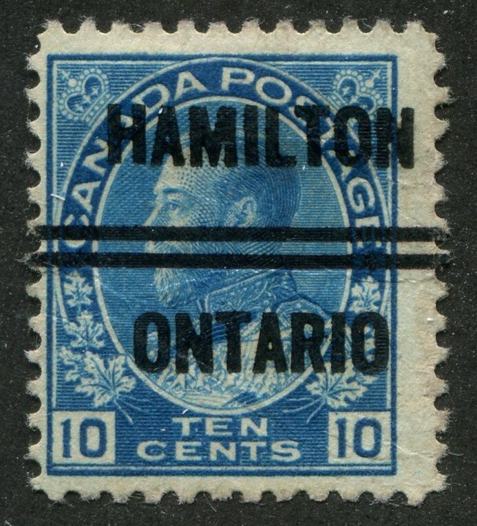 Canada Precancel "HAMILTON" 4-117