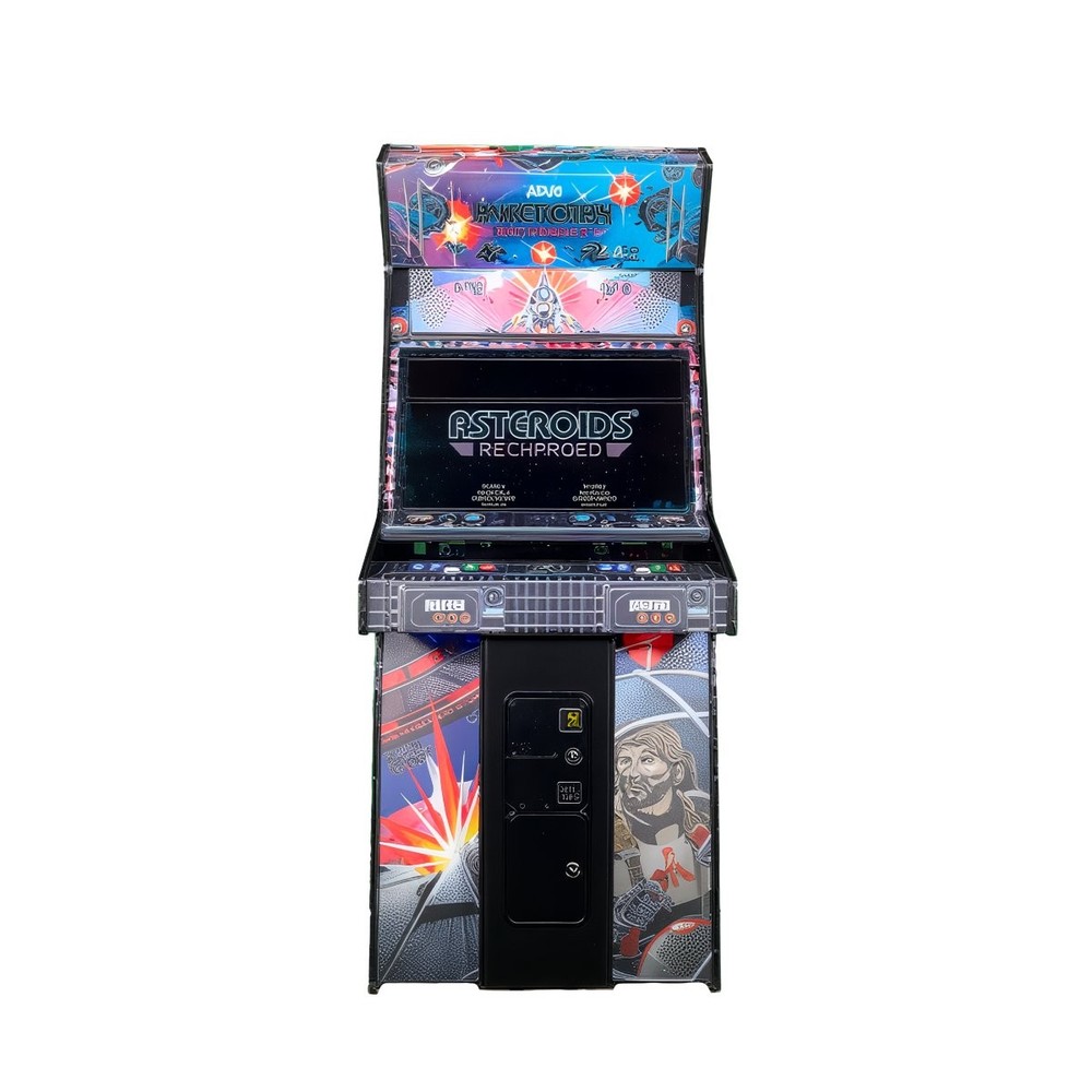 ALAN-1 Asteroids Recharged Pro Arcade Game - 2 Player