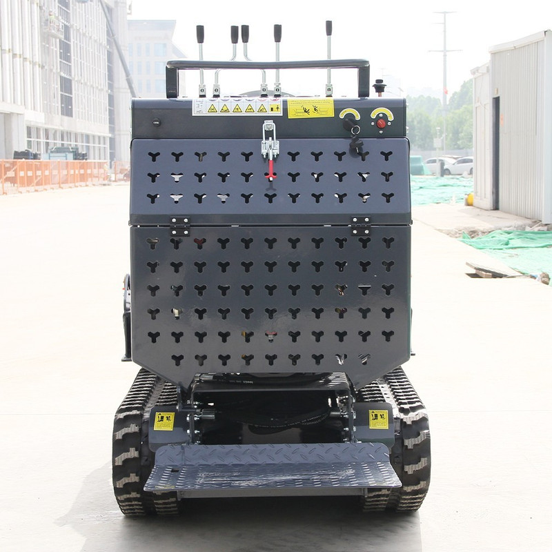 13.5HP Driven Crawler Type Mini Concrete Mixer Truck with B&S Gasoline Engine