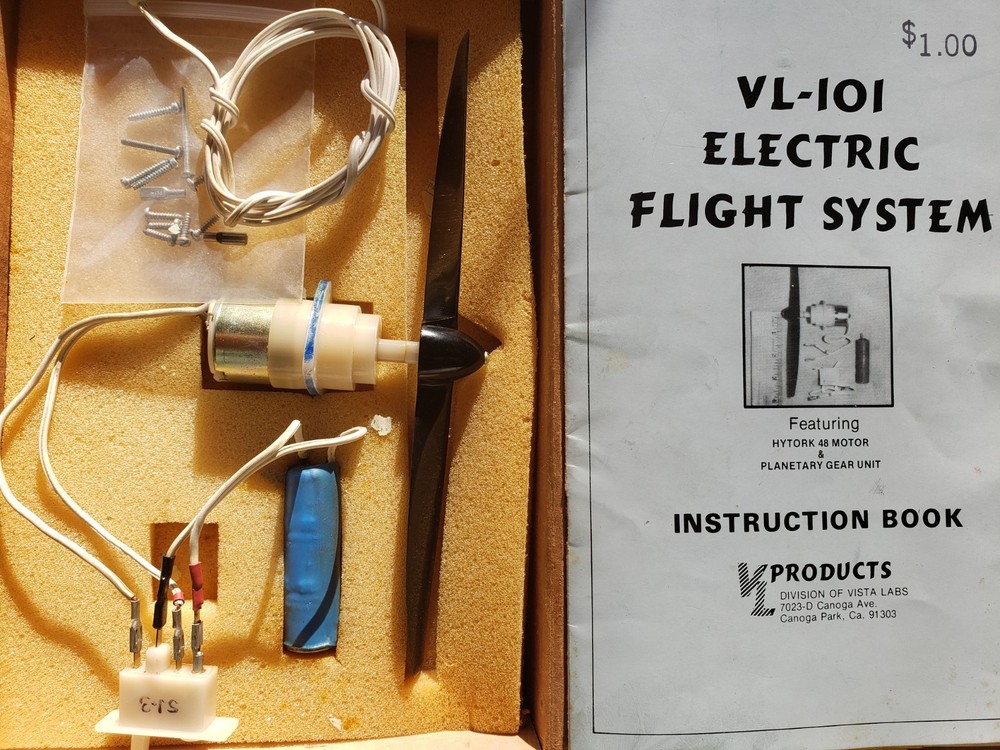 VL PRODUCTS ELECTRIC FLIGHT SYSTEM.