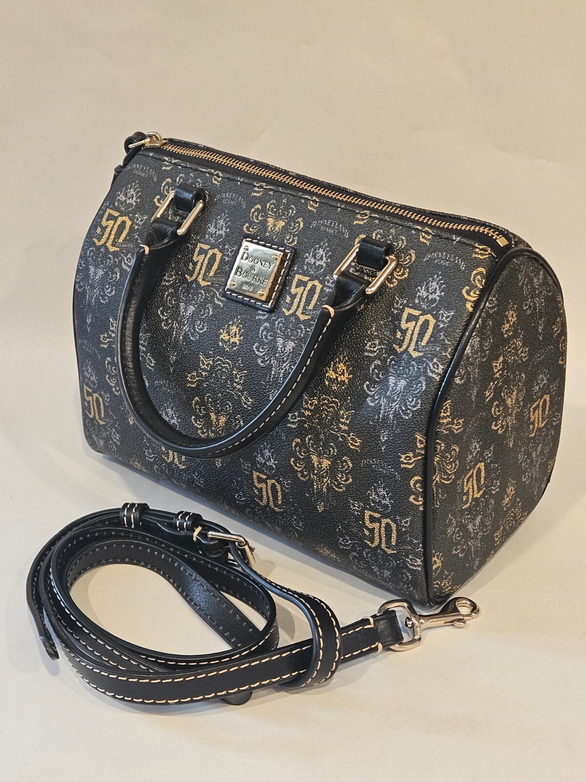 Dooney & Bourke Disney Haunted Mansion 50th Anniversary Satchel