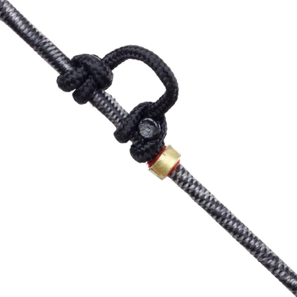 Archery Bow String Nocking Points Pliers with T Shape Turning Bow Square Ruler