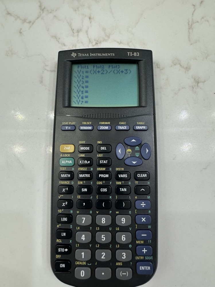 Texas Instruments TI-83 Handheld Graphing Calculator
