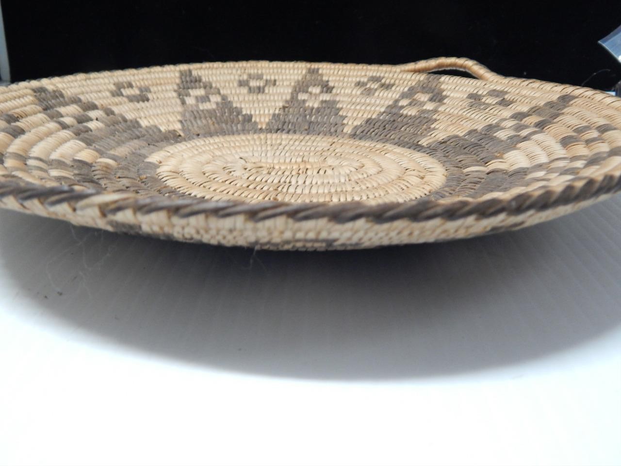 ANTIQUE VINTAGE PIMA INDIAN BASKET - ARIZONA - CLEAN + PRISTINE - BUY IT NOW !