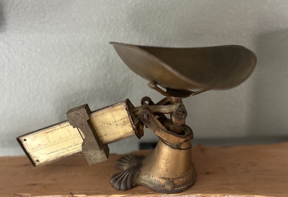 Vintage Superb Computing Scale Cast Iron Antique General- Candy Store Scale