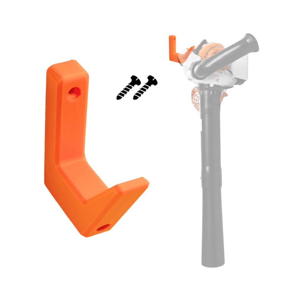 Kliko Blower Accessory Hang Bracket, Heavy-Duty Wall Mount Storage Solution