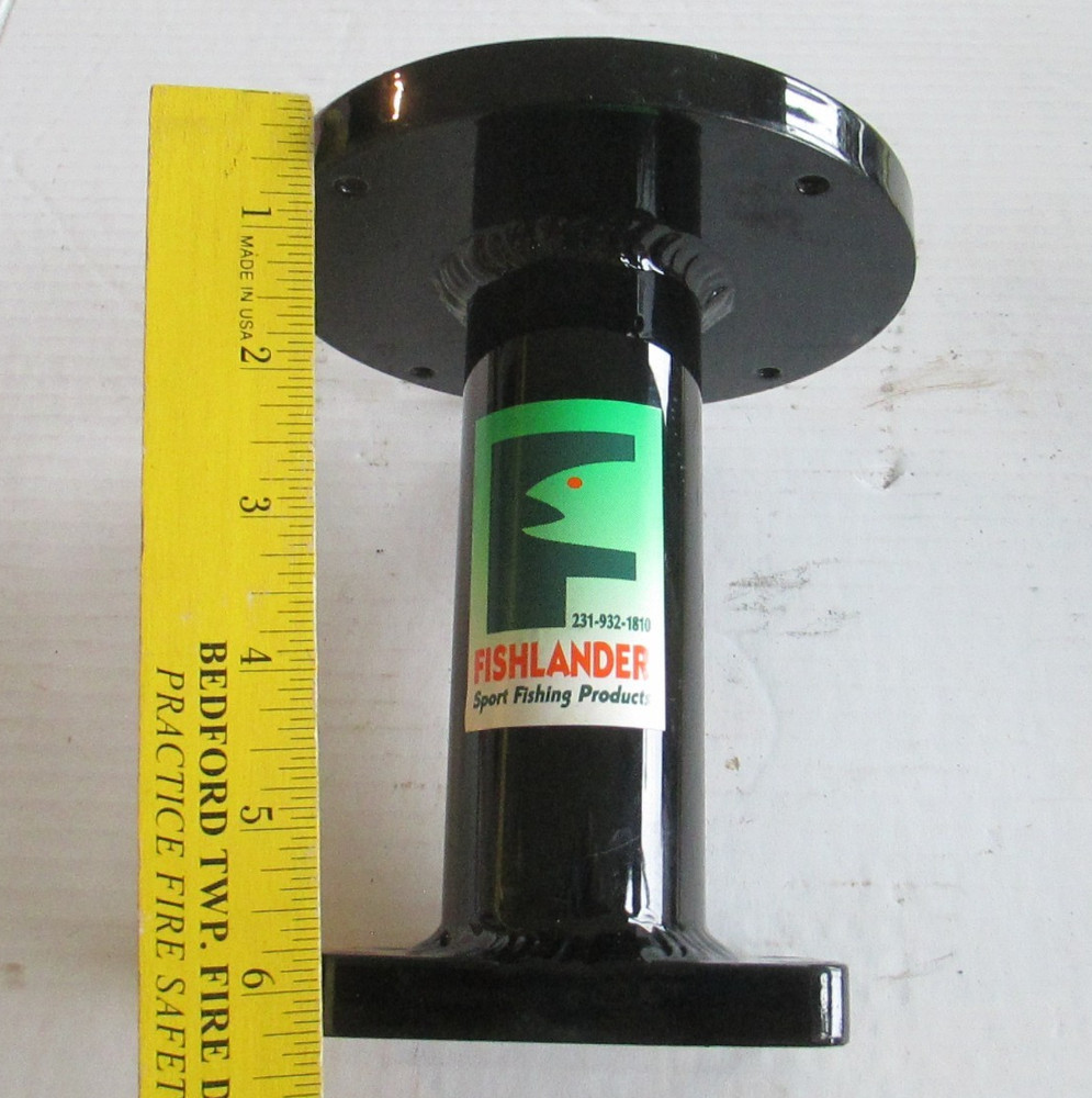 FISHLANDER DOWNRIGGER Table PEDESTAL RISER 6" MOUNT BASE TROLLING     C71