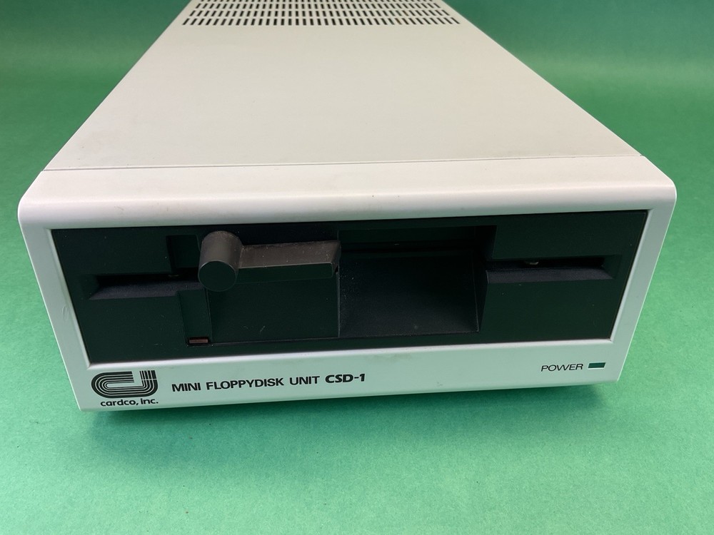 CARDCO MINI FLOPPY DISK DRIVE MODEL CSD-1