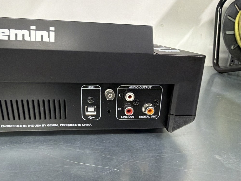 GEMINI CDJ-700 MEDIA PLAYER - TESTED - OPEN BOX - READ!