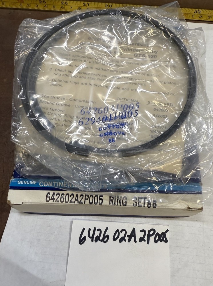 642602A2 P005 Ring Set  Continental  New Surplus