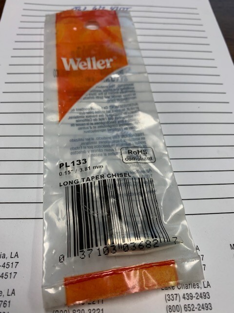 PL133 WELLER TIP