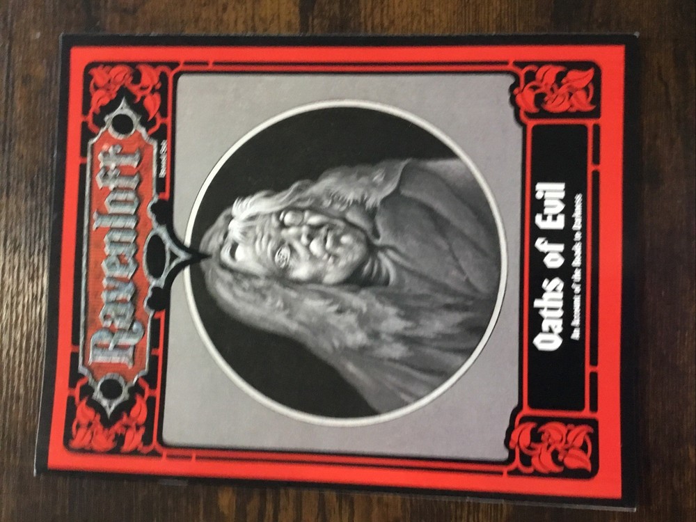 TSR Ravenloft Forbidden Lore Box Set - Comes with Map and Cards Dice missing