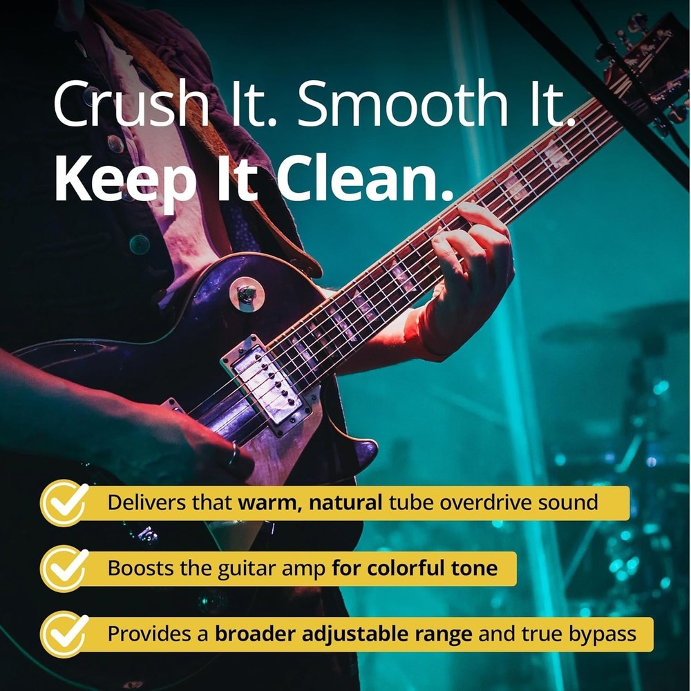 Sturdy & User-Friendly KLIQ Tiny-Compressor Pedal - Perfect for Performances