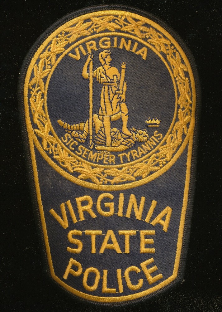B31 - VIRGINIA STATE POLICE PATCH, Unused.