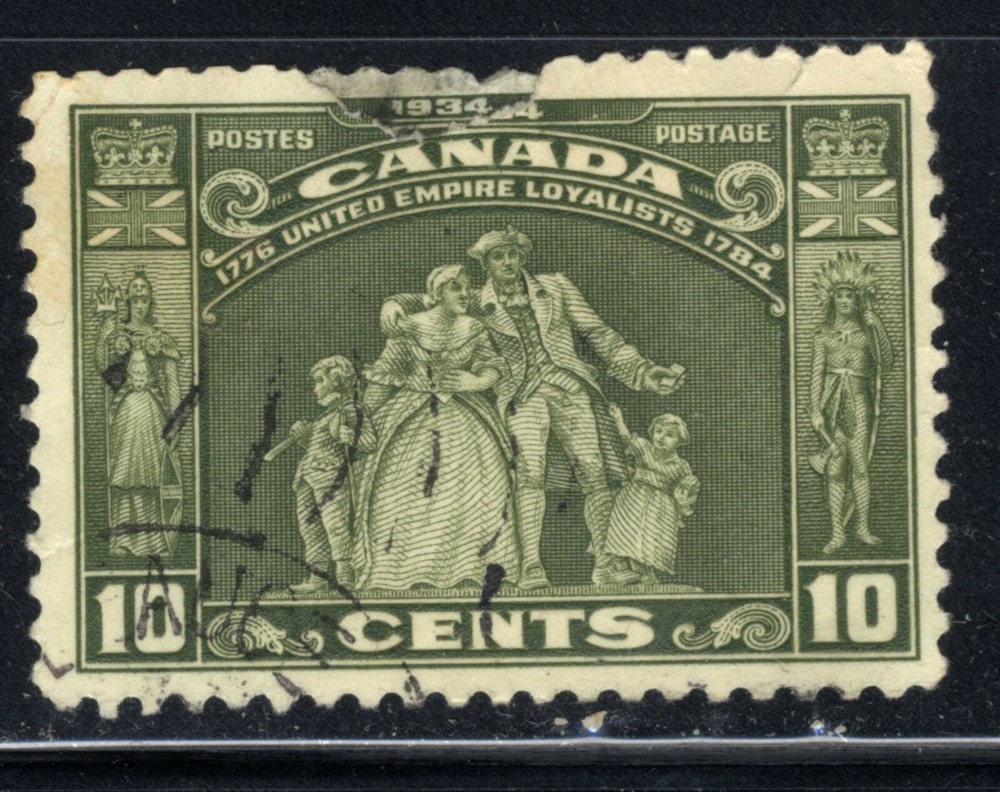 1934 Canada #209  10 cent Loyalists Postage Stamp  #ii