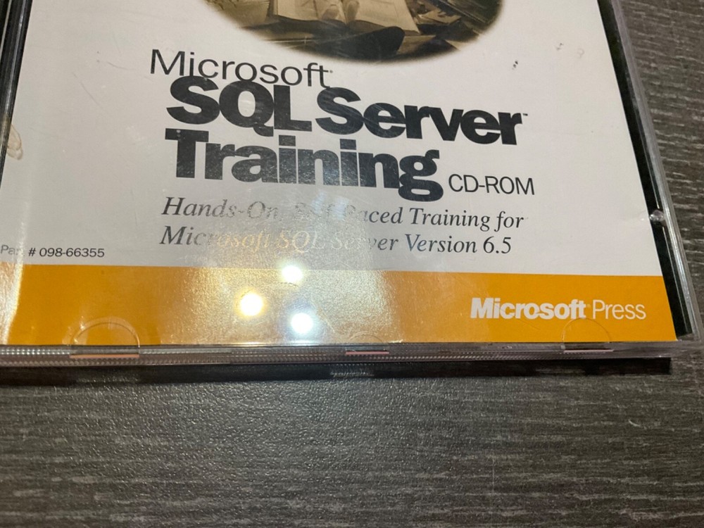 Microsoft SQL Server Version 6.5 Rare! Never Used