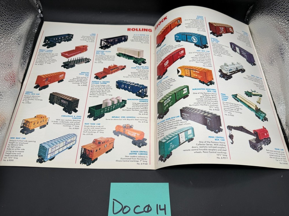 Lionel 1971 Train Catalog