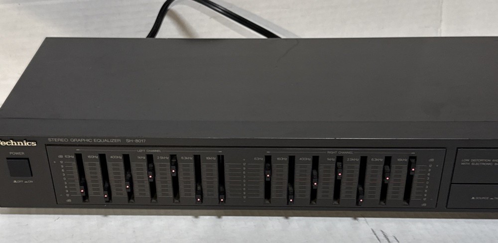 Technics SH-8017 Stereo Graphic Equalizer-Works. Tested