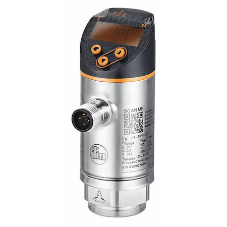 Ifm Pn2298 Pressure Sensor, Range -0.2 To 3.6 Psi
