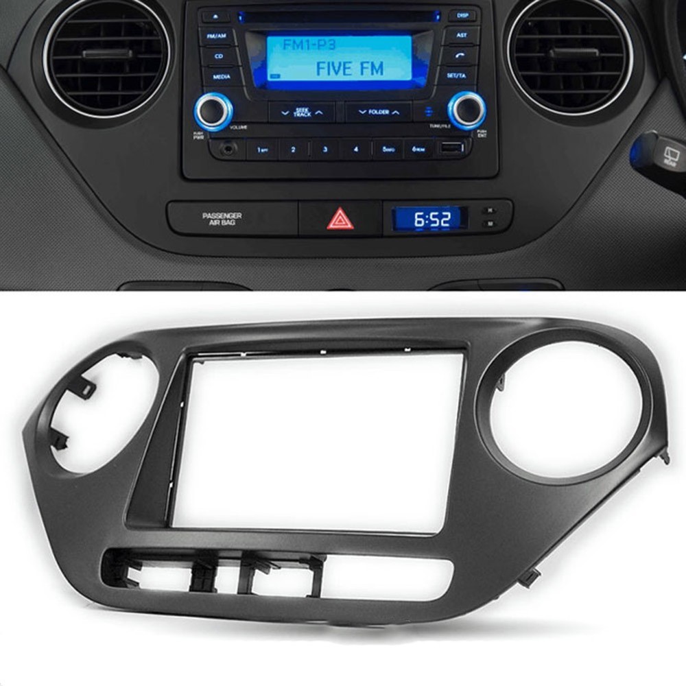 For Hyundai i10 2014 Navigation Faceplate Panel for Android Head Unit Install