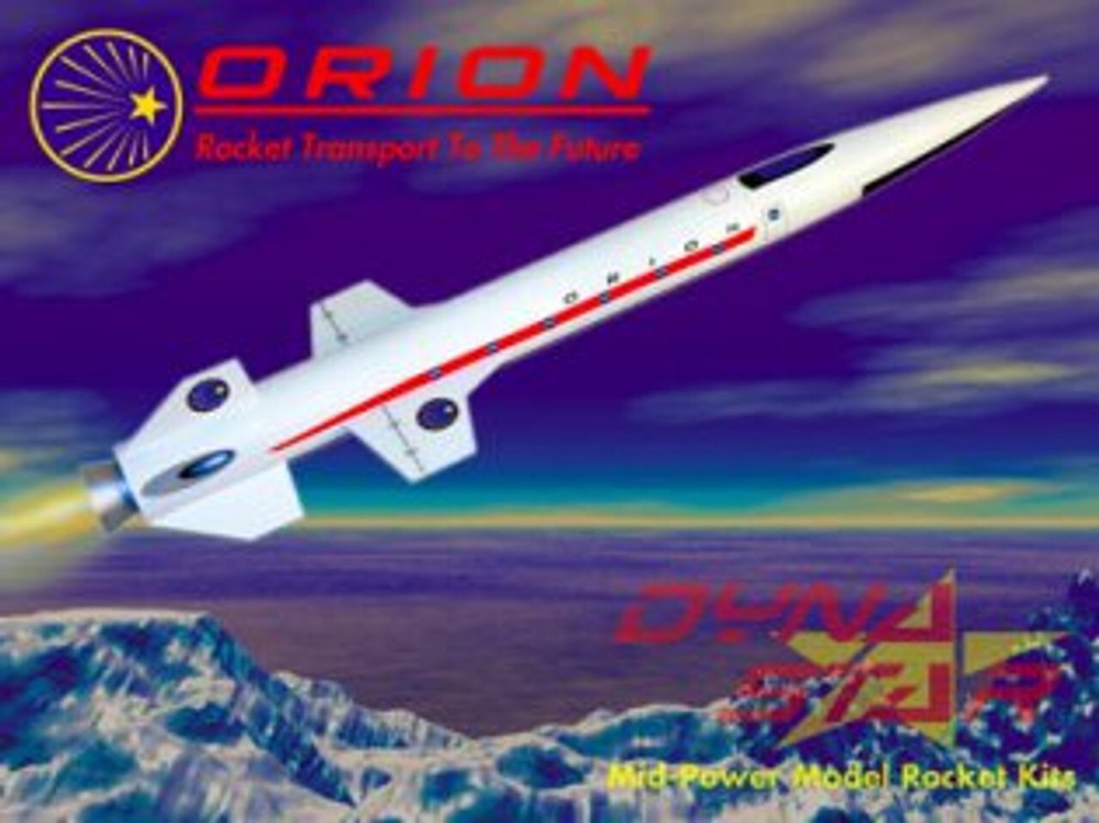 Dynastar Flying Model Rocket Kit Orion DYN 5029