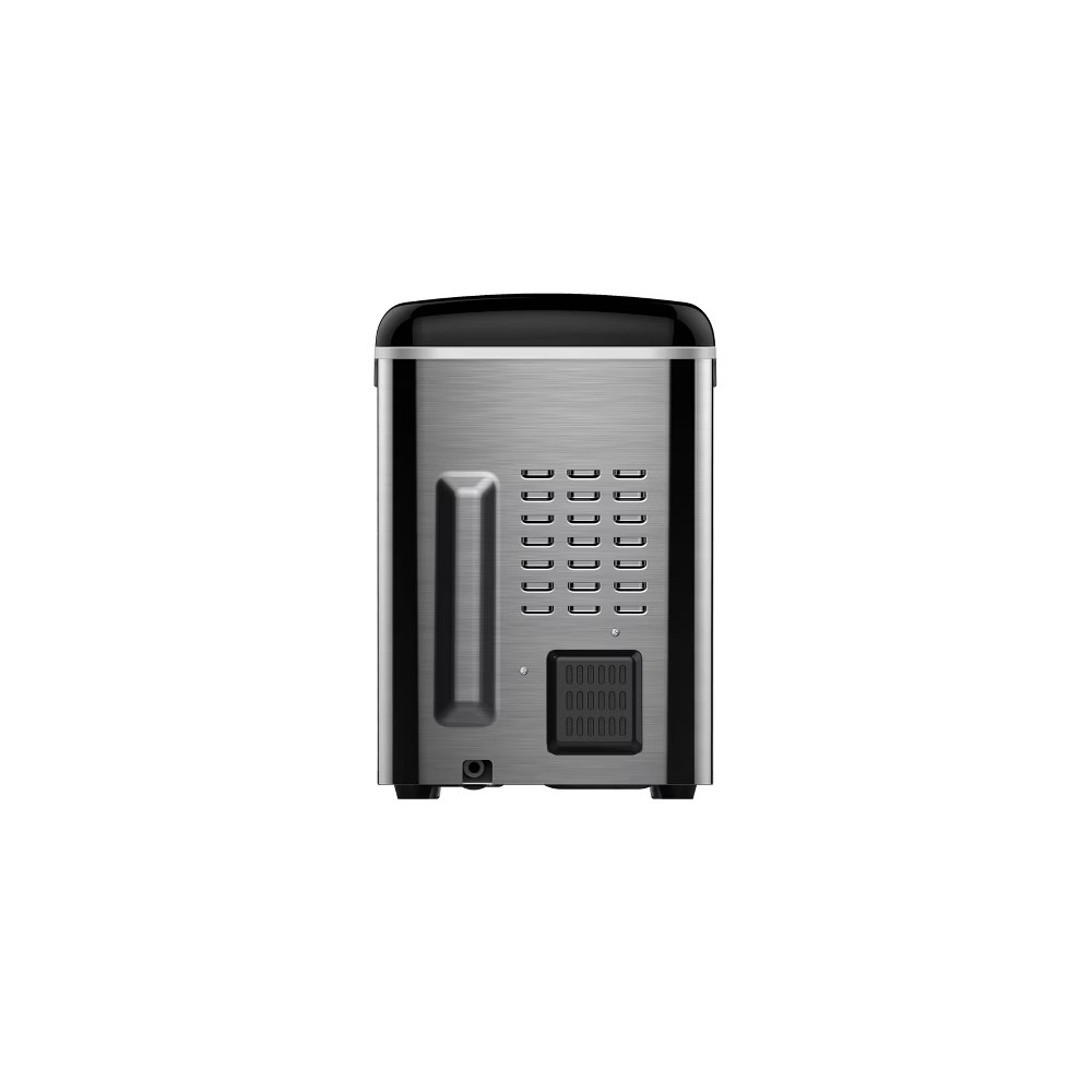 Whirlpool Ice Maker Stainless Steel: Countertop Ice Machine, Bullet Shape,