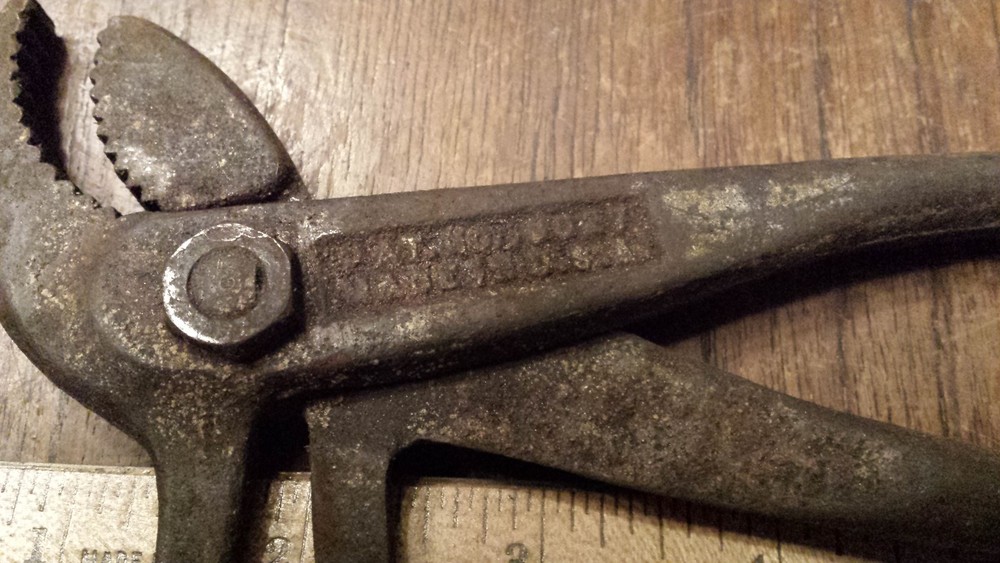 Vintage Pazzano Battery Pliers Tool