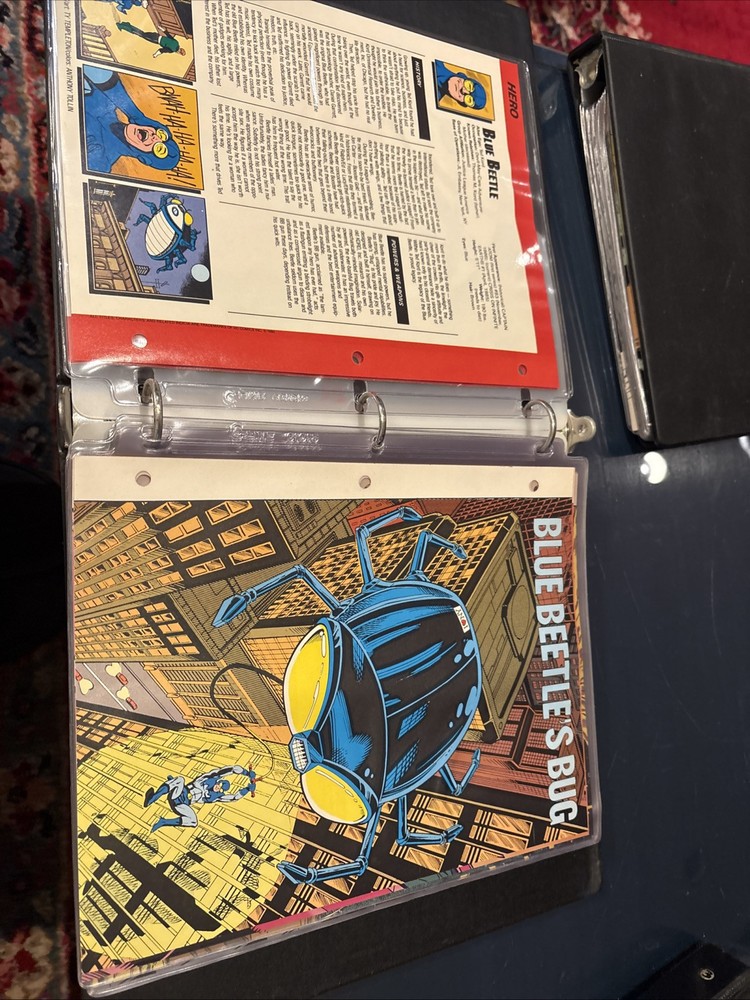 Comic Book Bio Binder