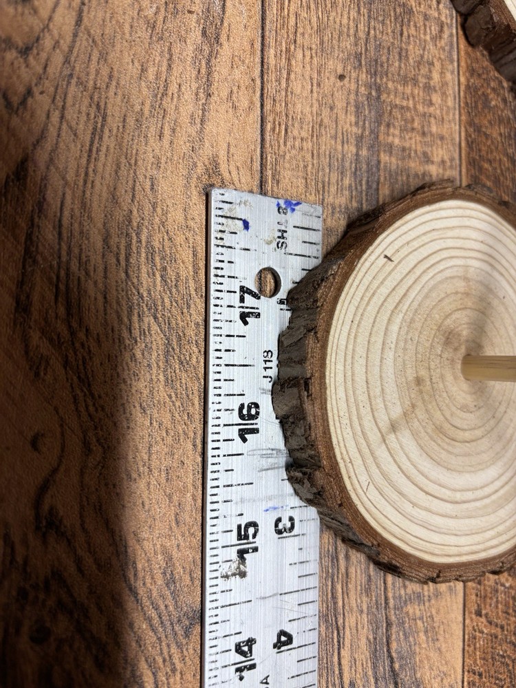 3-Circle Shorebird Stands. Bark Edges Group 33#
