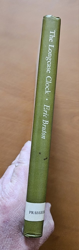 The Longcase Clock by Eric Bruton (1968 hardcover)