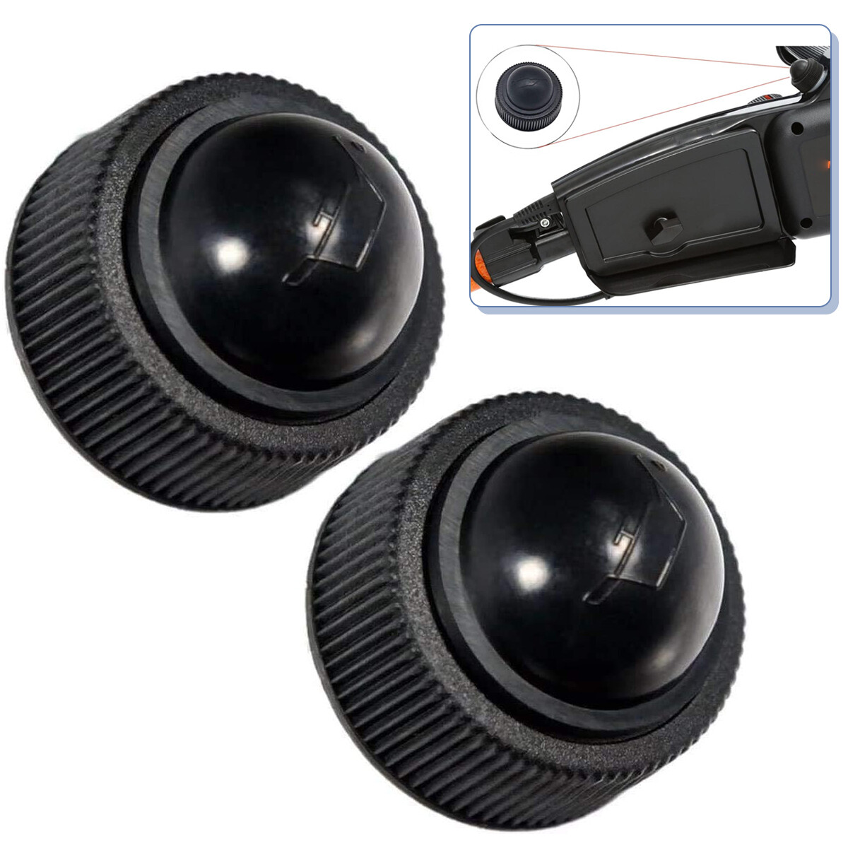 2 PCS 631-04381 107512-01 Oil Cap Fit For Remington Electric Chainsaw & Polesaws