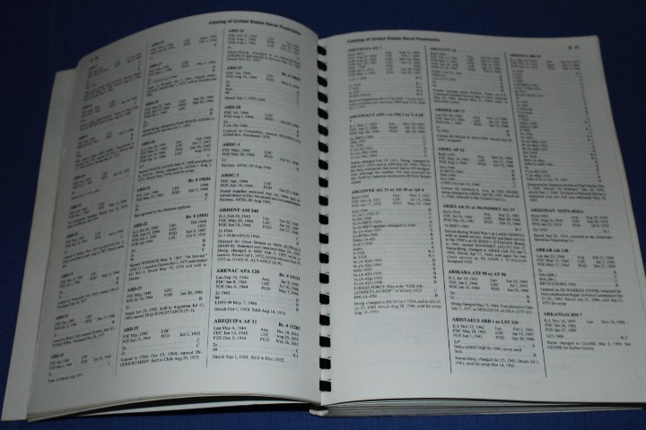 Catalog United States Naval Postmarks 5th ed 1997 Kent BlueLakeStamps Useful!