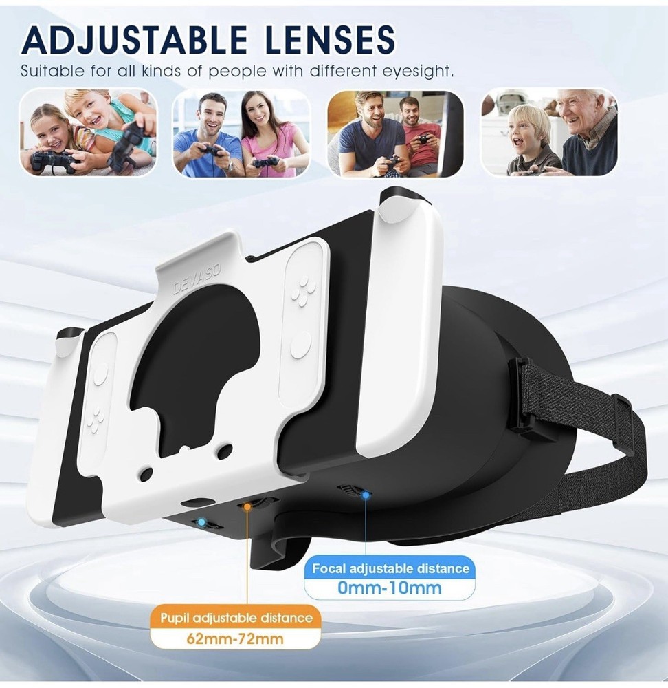 VR Headset for Nintendo Switch OLED & Switch VR Labo 3D VirtuaL FAST SHIP