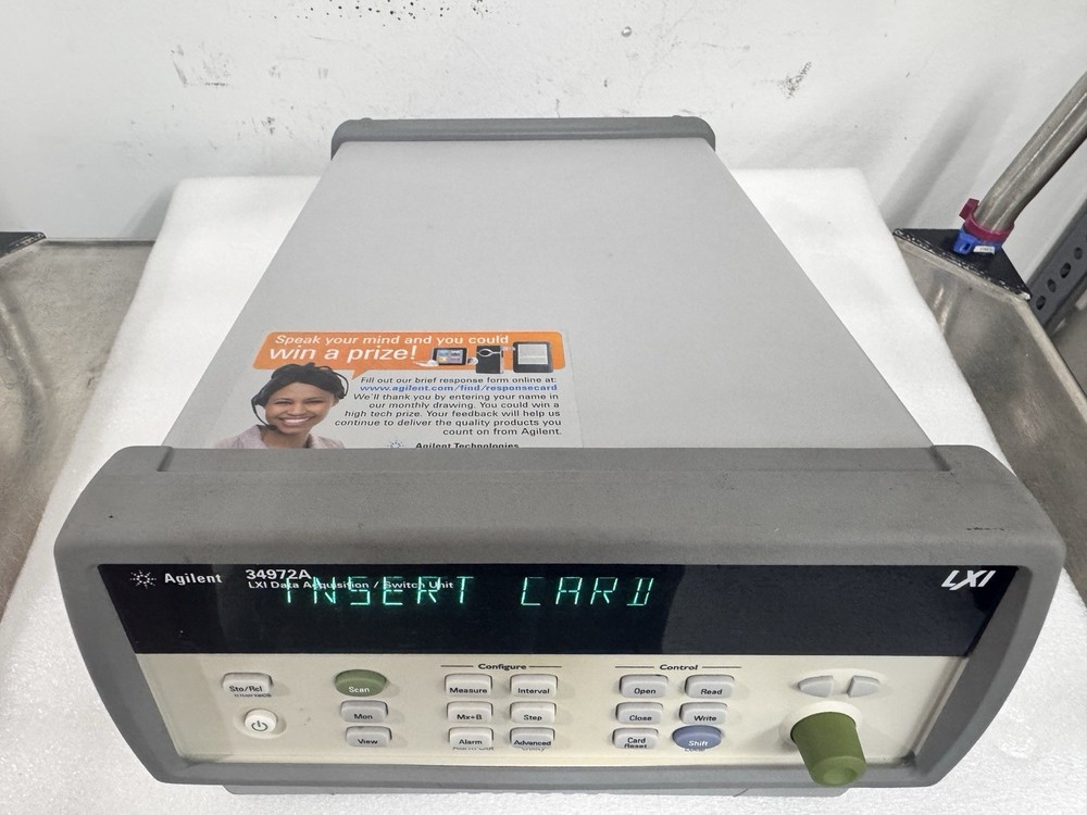 Agilent 34972A Data Acquisition Logger Switch Unit