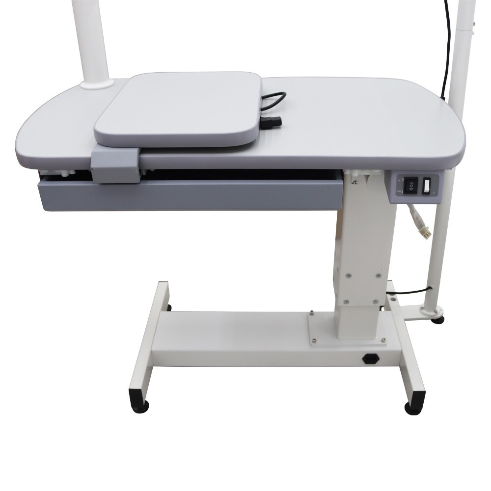 Auto Optometry Ophthalmic Eyeglass Test Table 110V Adjustable w/Vertical Pole