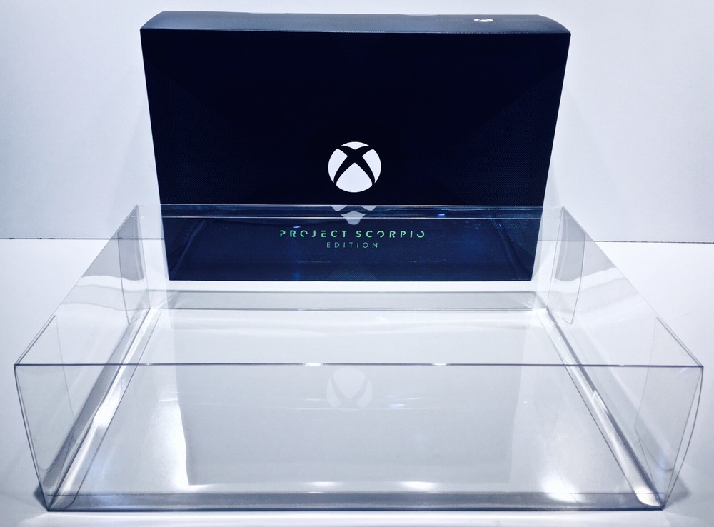 1 Console Box Protector For XBOX ONE X SCORPIO EDITION! Custom Display Case