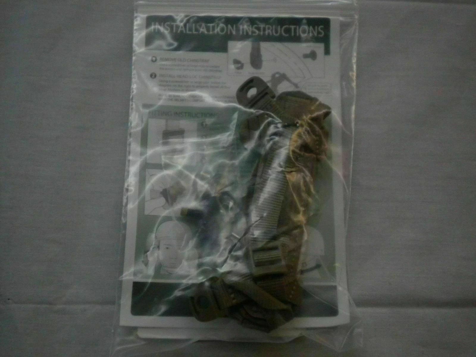 ACH CHIN STRAP ECH CHIN STRAP IMPROVED H-NAPE OPS CORE HEAD-LOC MODEL