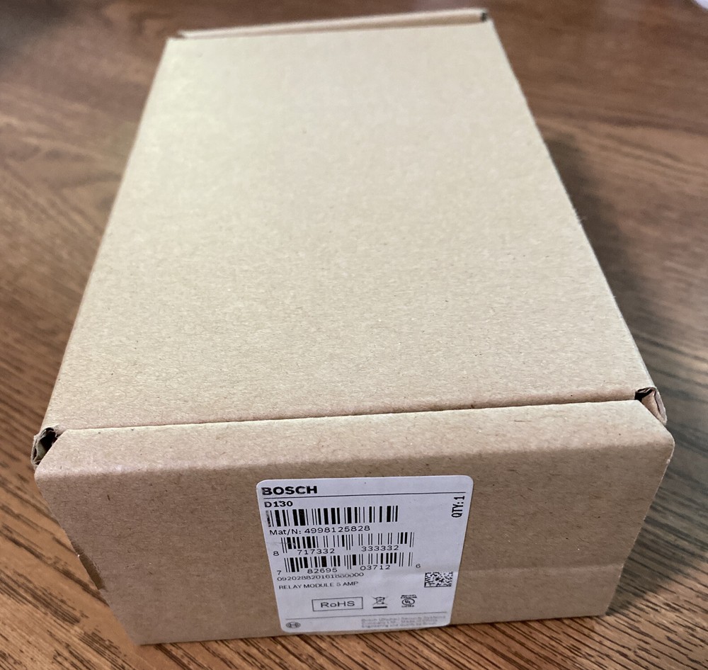 NEW Bosch D130 Relay Module 5 Amp 4998125828