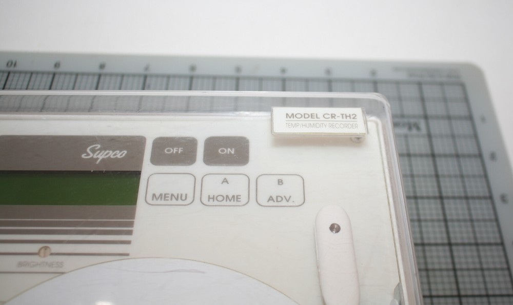 SUPCO MODEL CR-TH2 TEMPERATURE HUMIDITY RECORDER *