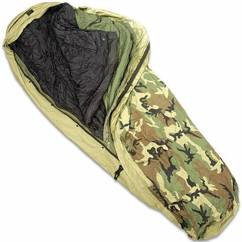 USGI MSS Modular Sleep System 4 Piece Woodland Camo