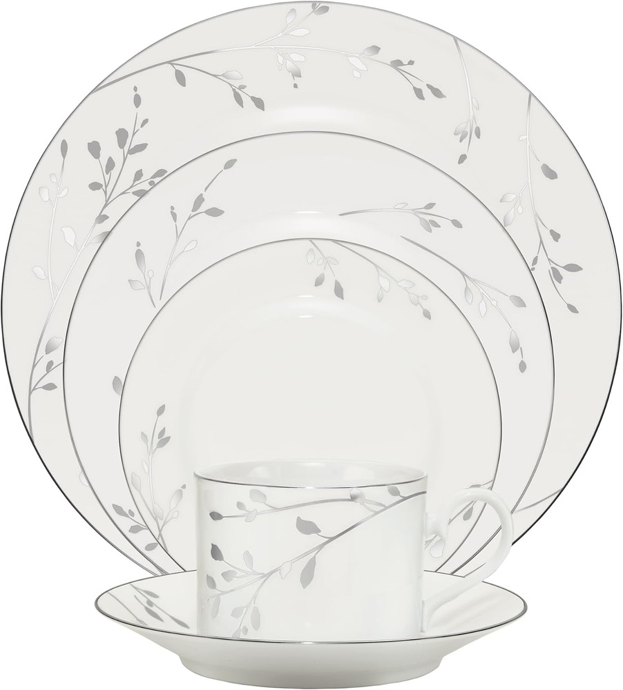 Birchwood 5-Piece Place Setting, White