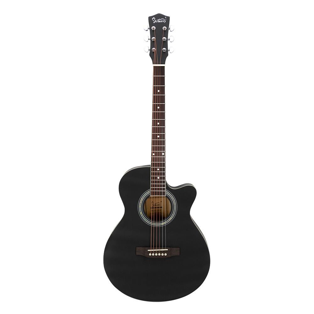 Glarry 40" Cutaway Folk Guitar Bundle with Beginner Kit