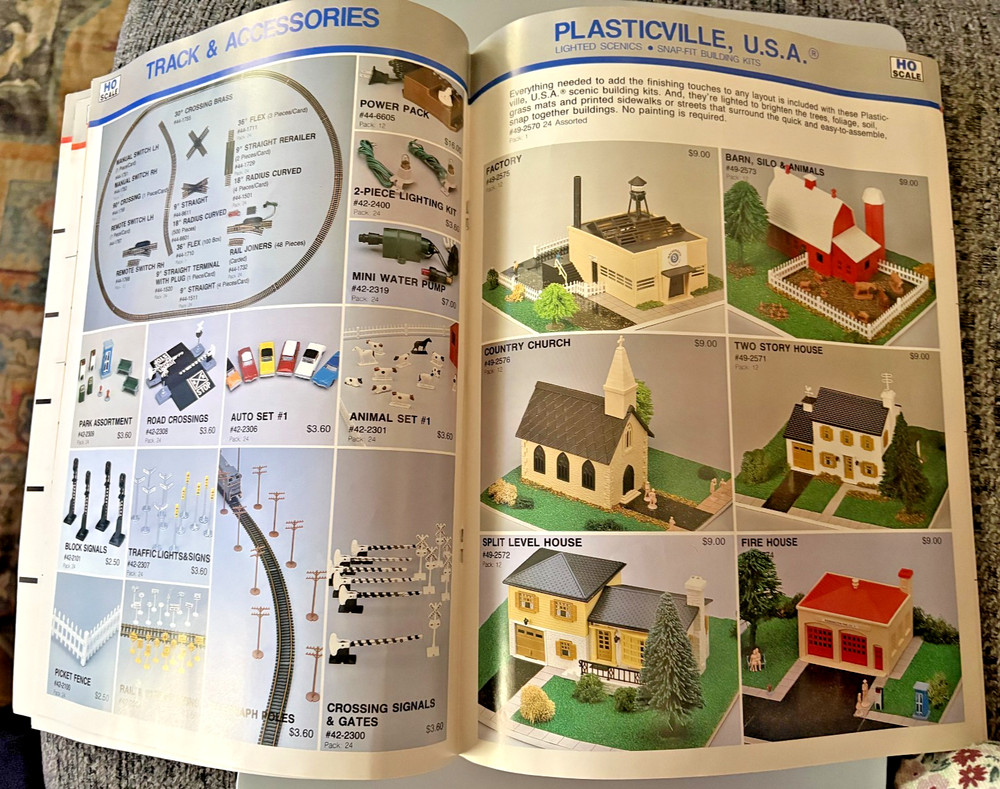 Vintage 1987 BACHMANN TRAINS and ACCESSORIES CATALOG