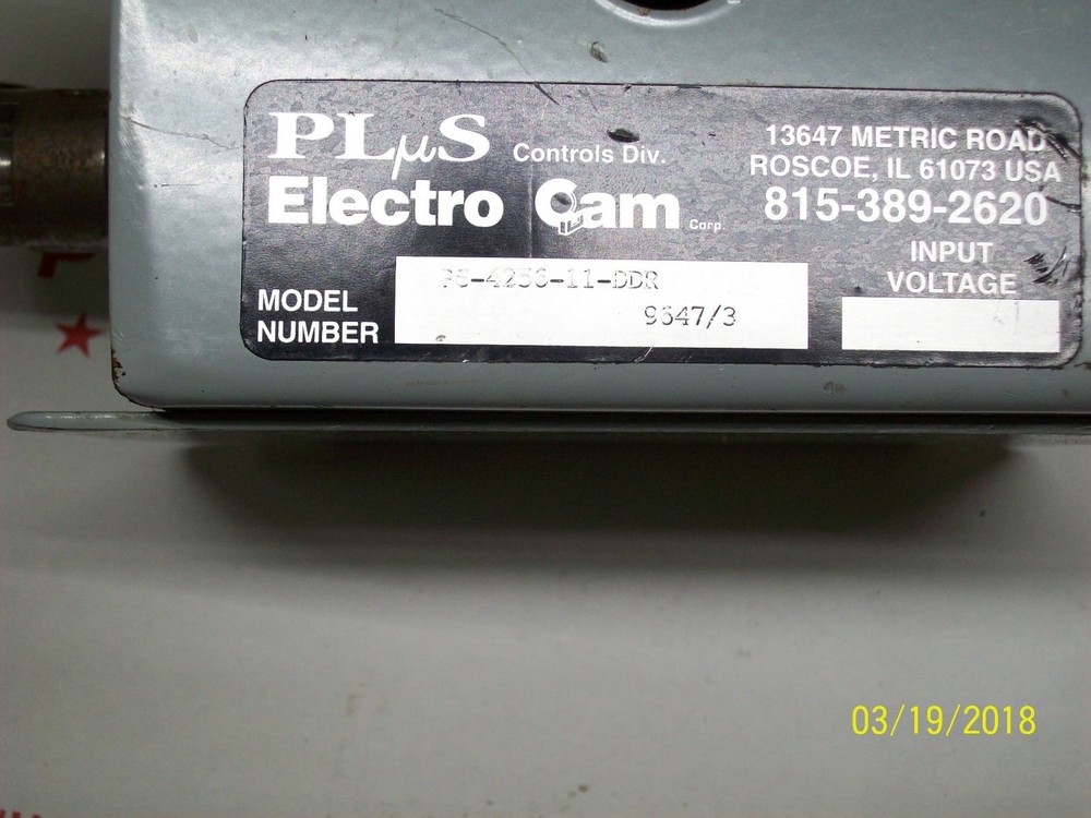 ELECTRO CAM PS-4256-11-DDR ABSOLUTE GRAY CODE ENCODER