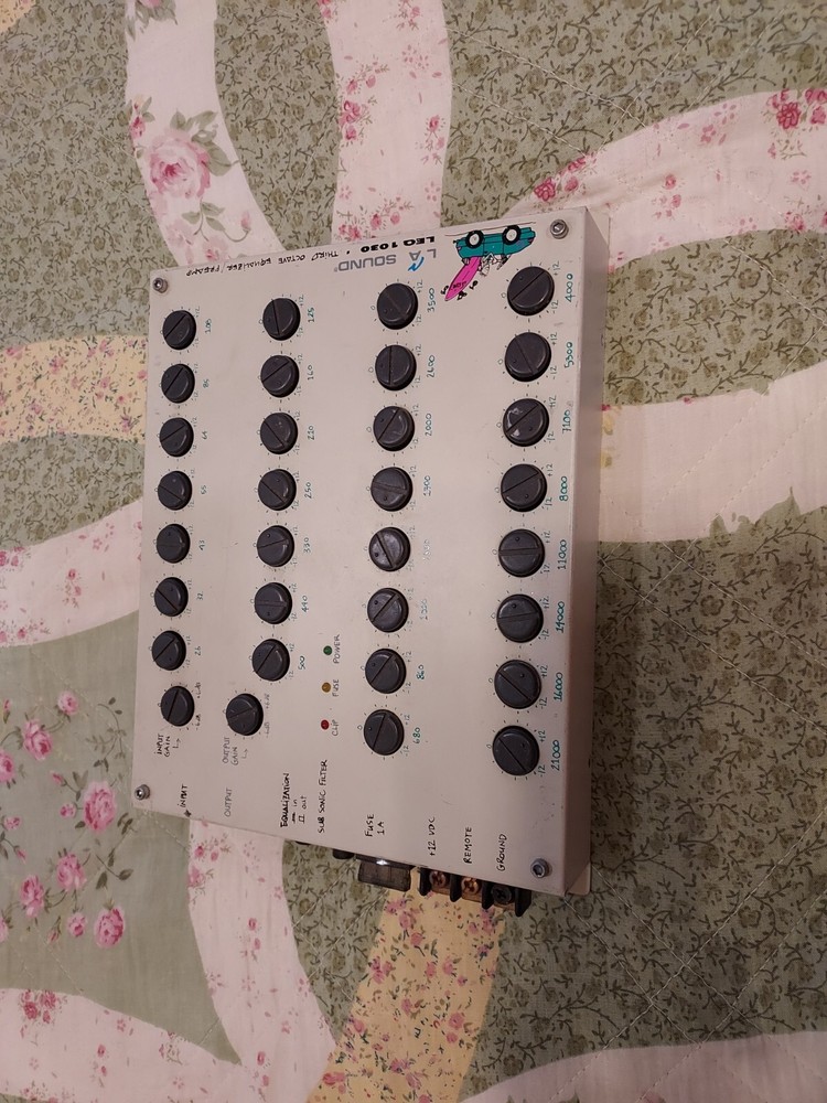 LA Sound LEQ 1030 Third Octane Equalizer/Preamp (Used).