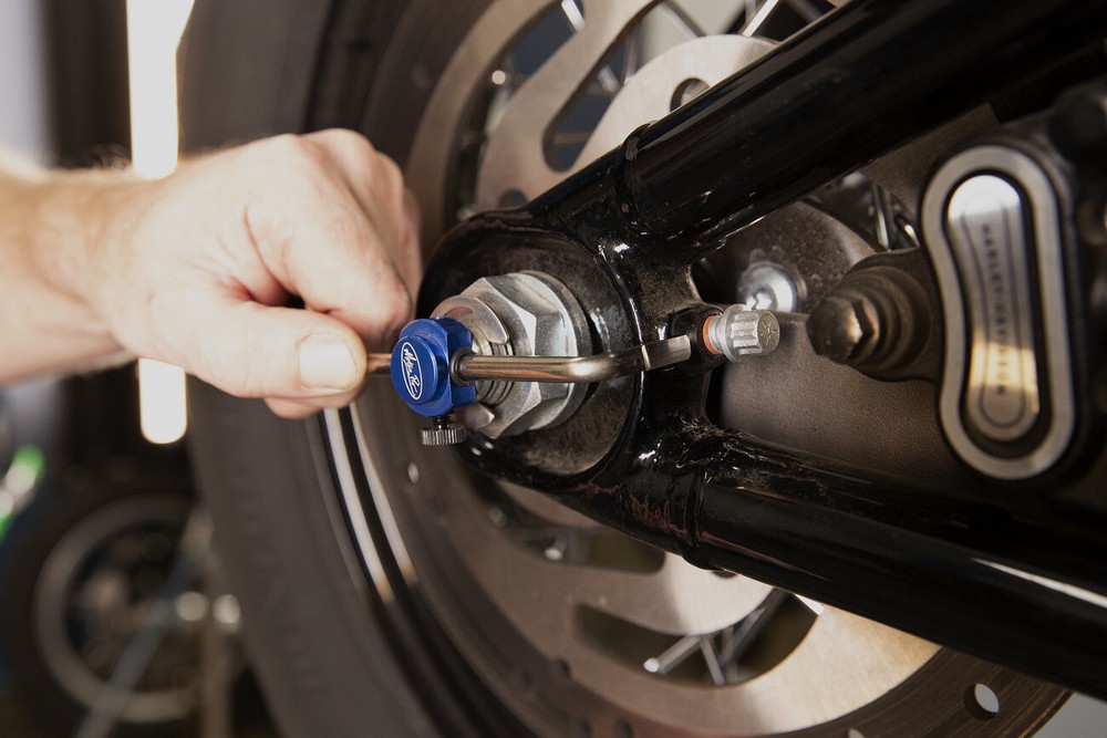 Motion Pro Rear Wheel Alignment Tool 2018-2022 Harley Davidson Softail M8 Models