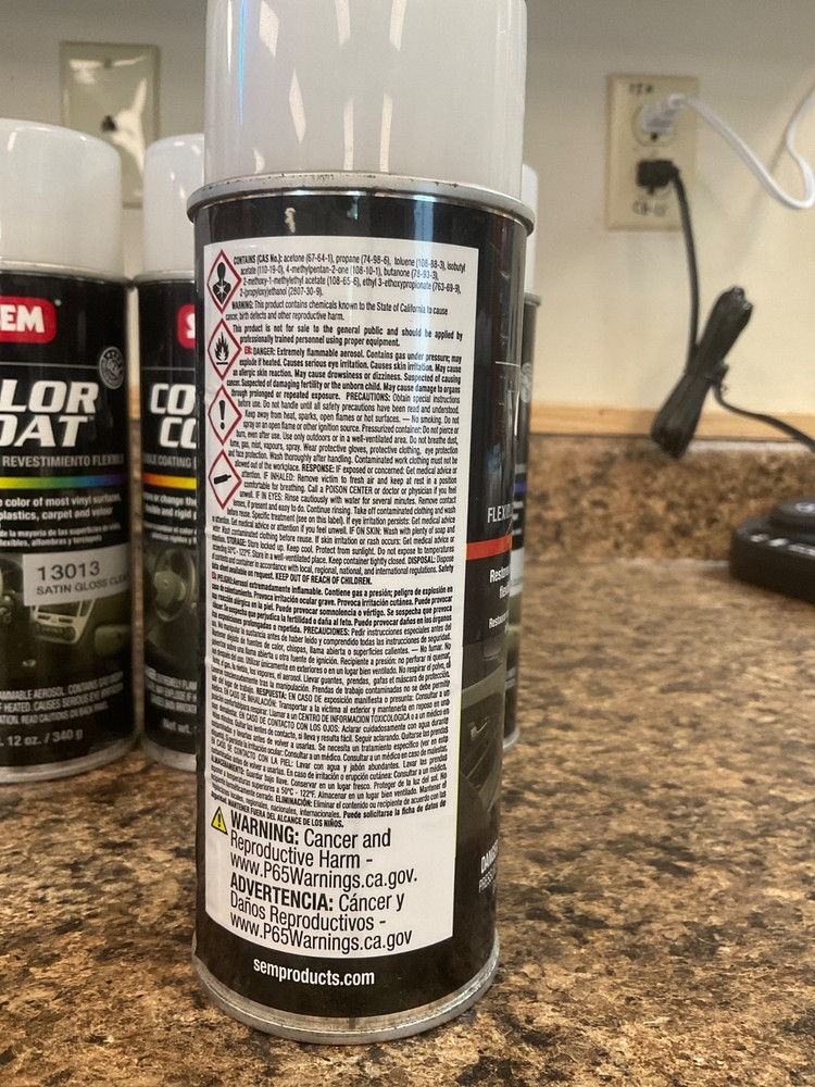 SEM COLOR COAT 13013/ SATIN GLOSS CLEAR