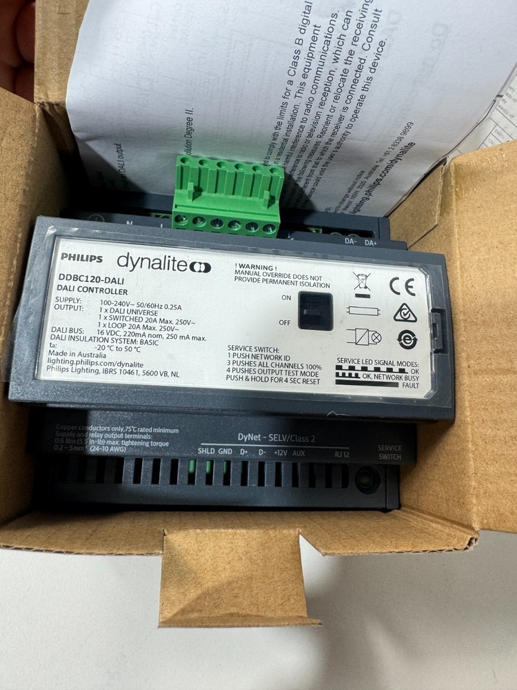 (1 Piece) Philips Dynalite DDBC120-DALI DIMMER CONTROLLER