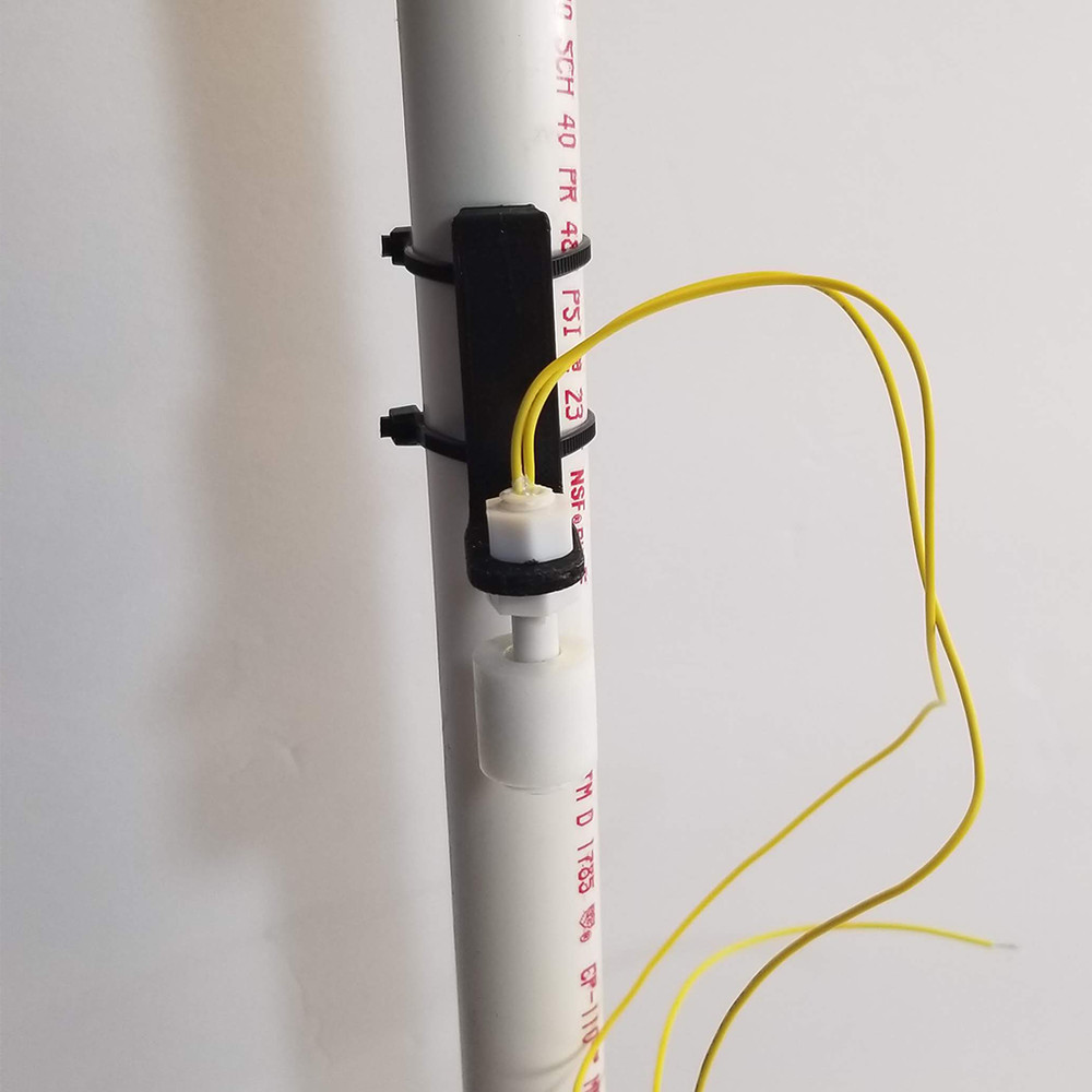 Zip Tie Mountable Float Switch Holder - 3D Printed - Many Colors - 2 Pack